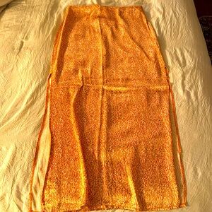 Topshop Long Maxi Skirt w/ Hi Thigh Slits